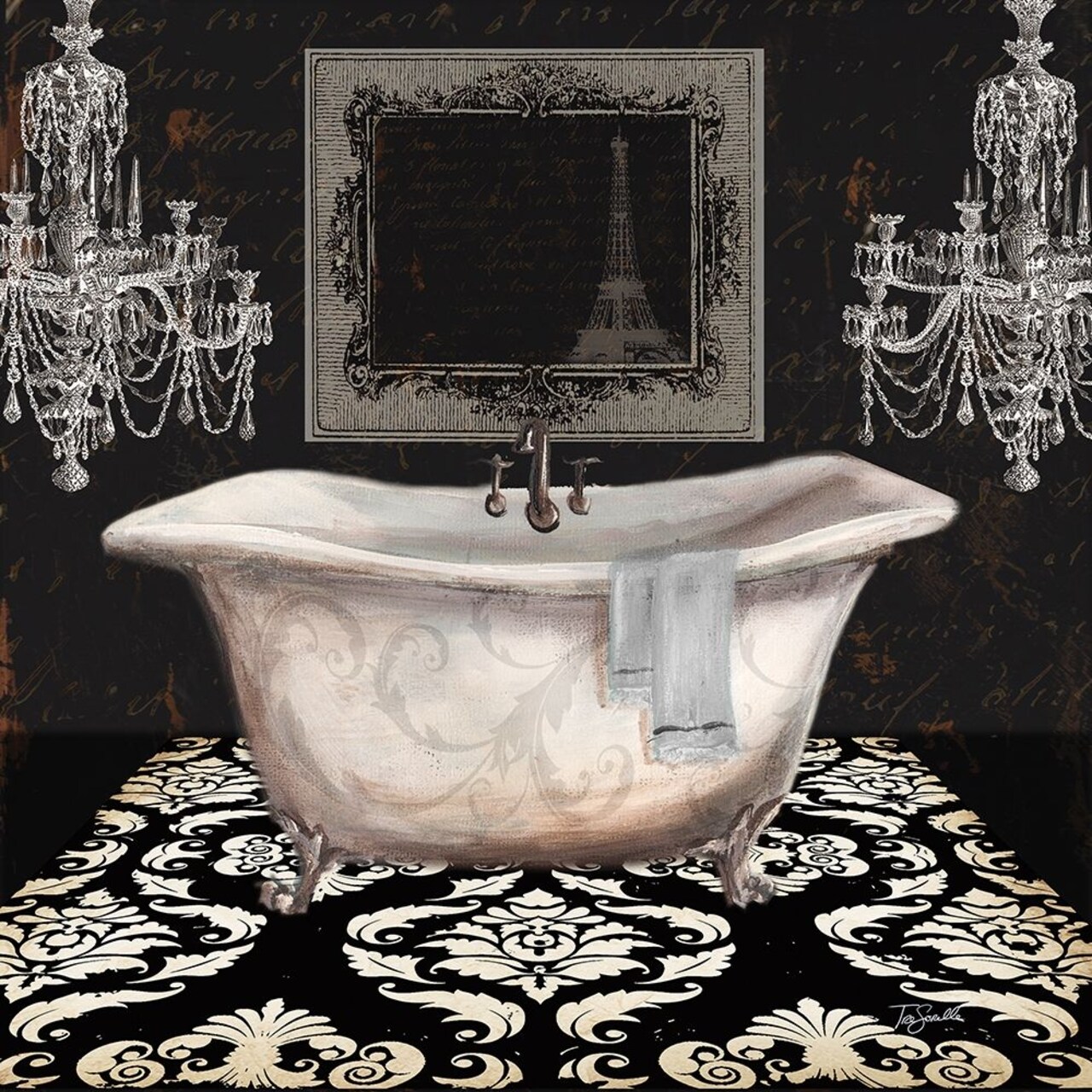 Midnight Bath II Poster Print by Tre Sorelle Studios Tre Sorelle Studios # RB5025TS